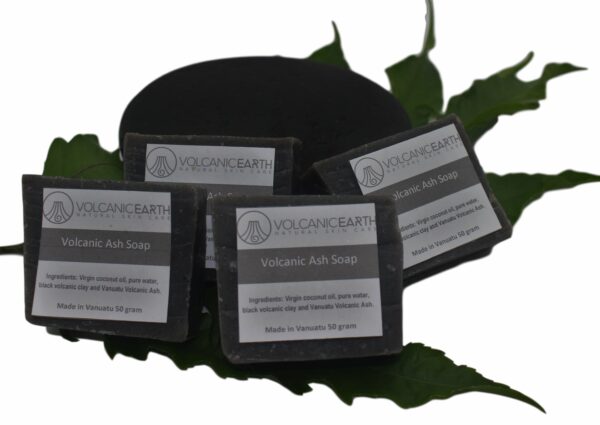 Volcanic Ash Soap - Pack of 4 (small) Soaps
